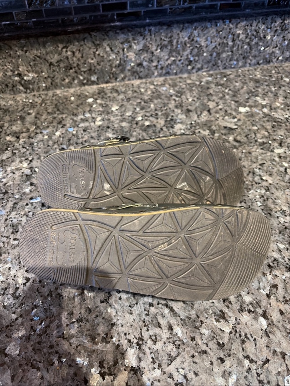 Kalso Earth Clogs Women SZ 7 BLK Shanti Leather Comfort Granola Boho Mule Shoes - Picture 11 of 11